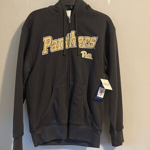 NWT faux fur lined university of Pittsburgh jacket